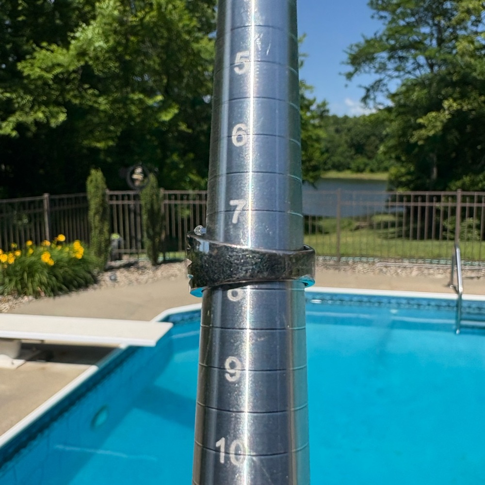 Elegant Silver Tone Multi-Band Stack Ring - image 6